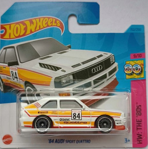 Zdjęcie oferty: Hot Wheels - '84 Audi Sport Quattro 