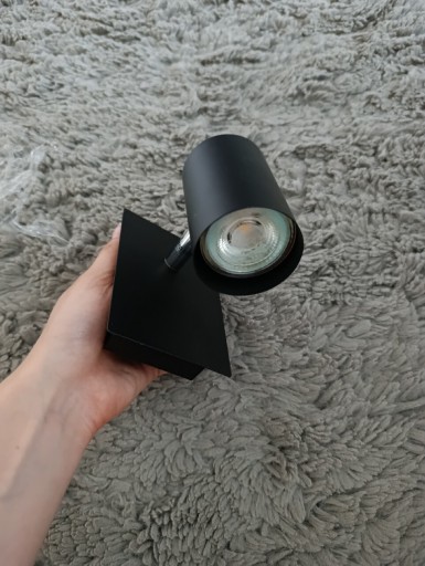 Zdjęcie oferty: Kinkiet ścienny czarny regulowany