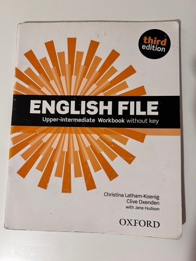 Zdjęcie oferty: English file Upper-Intermediate Workbook jak nowe