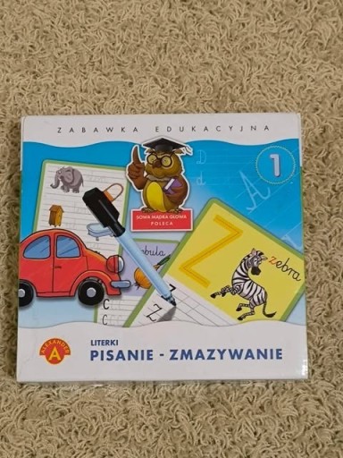 Zdjęcie oferty: Gra edukacyjna Alexander-Literki-Pisanie Zmywanie