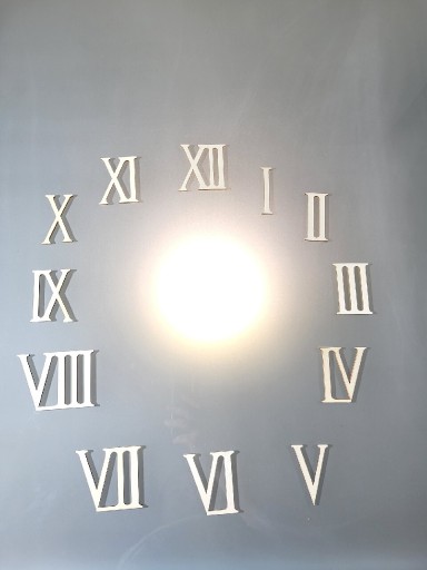 Zdjęcie oferty: Drewniane Rzymskie Cyfry na Zegar Ścienny 