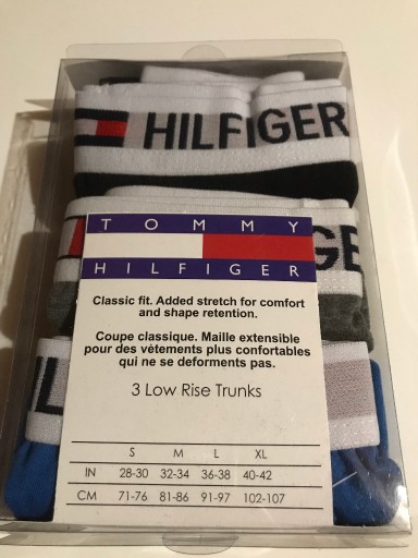 Zdjęcie oferty: Bokserki Tommy Hilfiger rozmiar XL 3pack