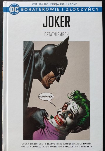 Zdjęcie oferty: Bohaterowie i Złoczyńcy DC 10 Joker Ostatni śmiech