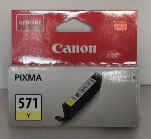 Zdjęcie oferty: Tusz Canon ChromaLife100 Pixma 571 żółty