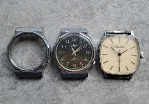 Zdjęcie oferty: Poljot, Łucz zegarki radzieckie kwarcowe vintage