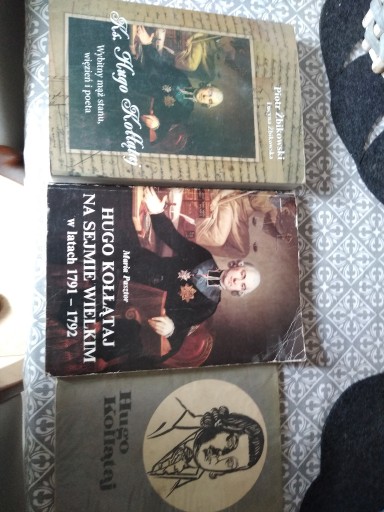 Zdjęcie oferty: Trzy książki o Hugonie Kołłątaju.