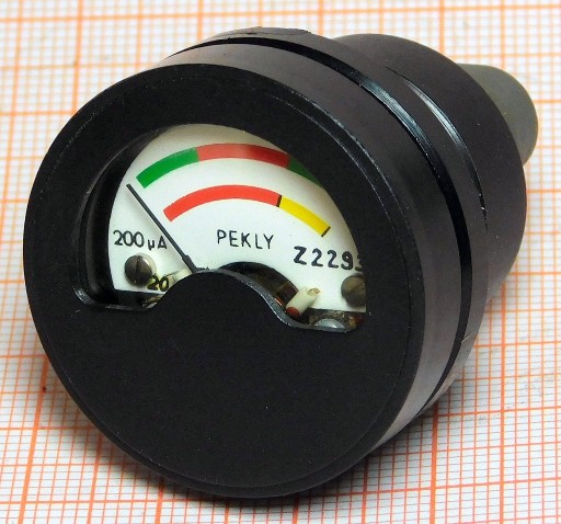 Zdjęcie oferty: Amperomierz 200uA PEKLY PARIS [085]14