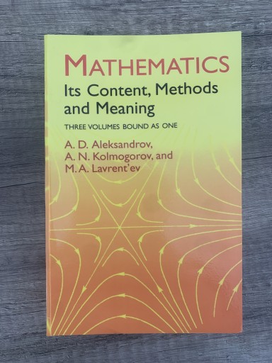 Zdjęcie oferty: Mathematics: Its Content, Methods and Meaning