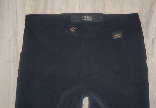 Zdjęcie oferty: Spodnie Versace r. 26x40 pas 74 cm czarne