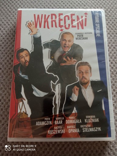 Zdjęcie oferty: Wkręceni DVD nowe w folii Tanio 