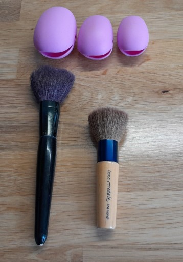 Zdjęcie oferty: 2x Naturalny Pędzel JANE IREDALE + DIOR + Osłonki