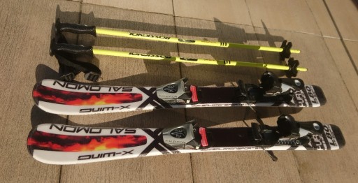 Zdjęcie oferty: Salomon X-wing Fury JR 80 - narty dziecięce 80cm