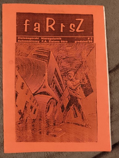 Zdjęcie oferty: FARSZ # 3 (1996) anarchizm komiksy Malatesta