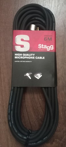 Zdjęcie oferty: Stagg SMC6 - kabel mikrofonowy 6m