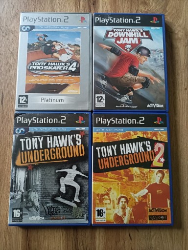 Zdjęcie oferty: Zestaw gier z serii Tony Hawk na PS2