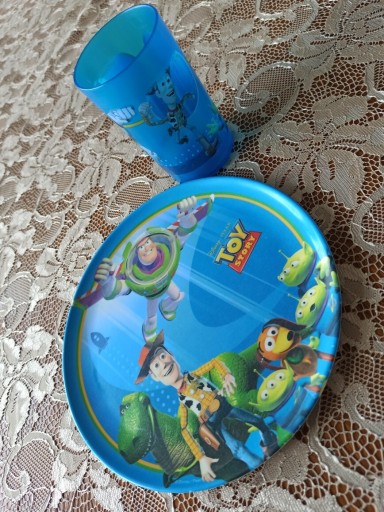 Zdjęcie oferty: Toy Story talerz dla dziecka gratis kubek
