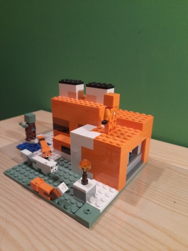 Zdjęcie oferty: Lego minecraft 21178 siedlisko lisów