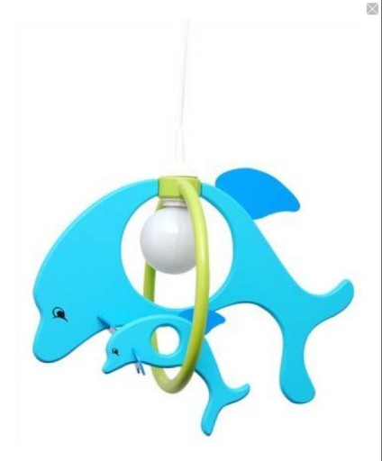Zdjęcie oferty: Lampa wisząca 2 delfiny