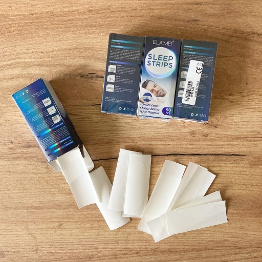 Zdjęcie oferty: 3x Sleep strips (plastry / taśma na chrapanie)