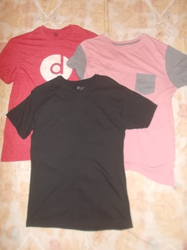 Zdjęcie oferty: 3 T-shirty męs. z USA r.M LIKWIDACJA