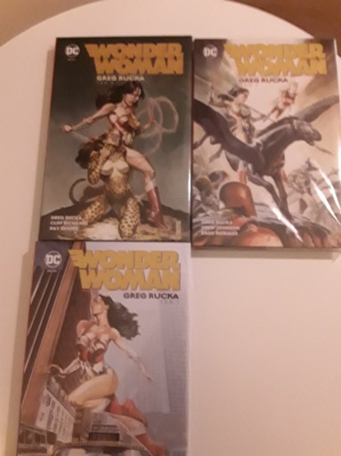 Zdjęcie oferty: Wonder Woman DC Deluxe tom 1-3 Komplet Rucka 