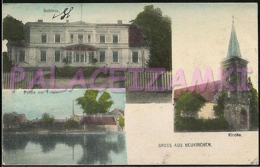 Zdjęcie oferty: BEŁCZNA Neukirchen Łobez pałac kościół 1920