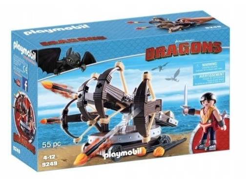 Zdjęcie oferty: Playmobil Dragons 9249, 55 elementów - NOWE