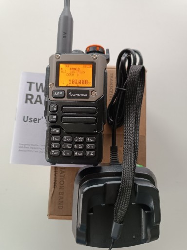 Zdjęcie oferty: Quansheng UV-K5(8) 5W skaner pasmo lotnicze kabel