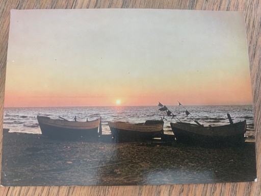 Zdjęcie oferty: Pocztówka  Zachód słońca 