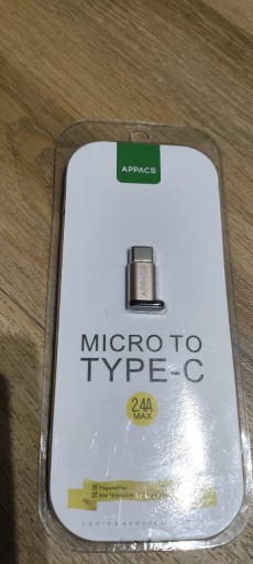 Zdjęcie oferty: Appacs adapter przejściówka USB C