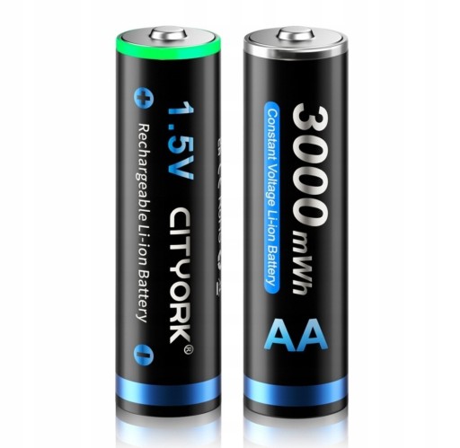 Zdjęcie oferty: akumulator  Bateria litowa CITYORK AA (R6) 12 szt