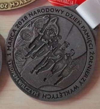 Zdjęcie oferty: Bieg Tropem Wilczym - medal VI edycja 2018