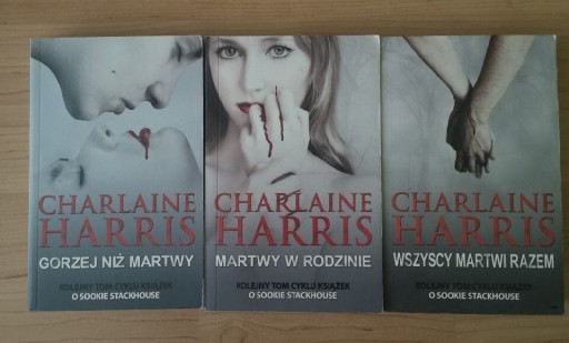 Zdjęcie oferty: 3 x CHARLAINE HARRISON - OPOWIEŚĆ O WAMPIRACH 