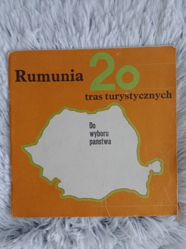 Zdjęcie oferty: Rumunia 20 tras turystycznych stary przewodnik