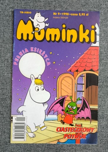 Zdjęcie oferty: Muminki komiks dla dzieci, nr 9/1998
