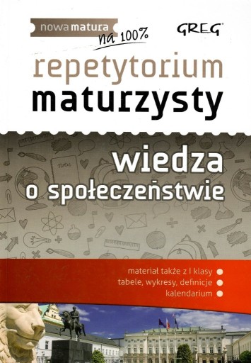 Zdjęcie oferty: Repetytorium maturzysty WOS - nowa matura na 100%