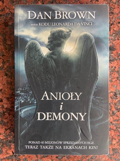 Zdjęcie oferty: Książka Dan Brown Anioły i Demony