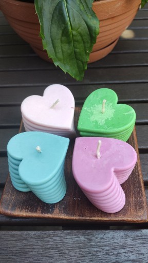 Zdjęcie oferty: Świeczka sojowa L01 Miłosna koniczyna (ZESTAW 4 świeczek) ELCANDLE