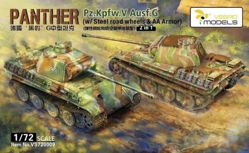 Zdjęcie oferty: Vespid Models VS720009 Panther Pz.Kpfw. V Ausf. G