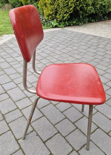 Zdjęcie oferty: Krzesło metalowe gięte prl