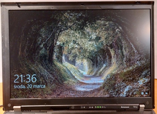 Zdjęcie oferty: Lenovo ThinkPad T61p Win10 NVidia bateria zasilacz