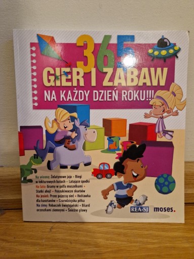 Zdjęcie oferty: 365 Gier I Zabaw Na każdy dzień roku!!! 