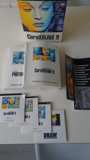 Zdjęcie oferty: CorelDRAW 9 Pakiet graficzny licencja