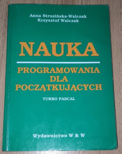 Zdjęcie oferty: Nauka programowania dla początkujących 