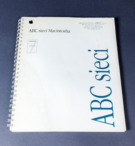Zdjęcie oferty: ABC sieci Macintosha  - stara instrukcja po polsku