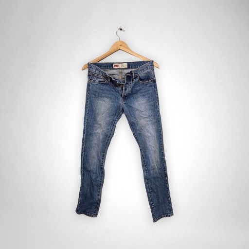 Zdjęcie oferty: Jeansy skinny Levi's 501 granatowe niebieskie S