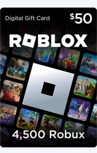 Zdjęcie oferty: ROBLOX | ROBUXY | 4500 ROBUX | PC | PROMOCJA!