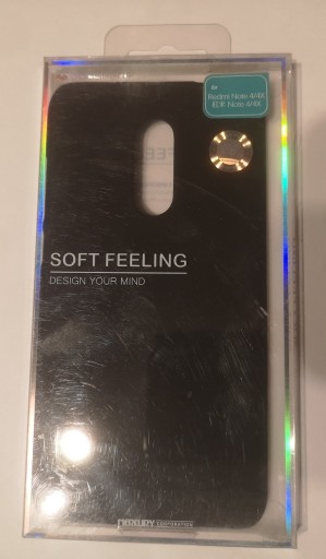 Zdjęcie oferty: Etui Soft Feeling Xiaomi Redmi Note 4/4X