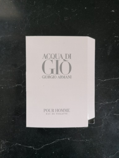 Zdjęcie oferty: Acqua di Gio edt 1,2 ml Armani 