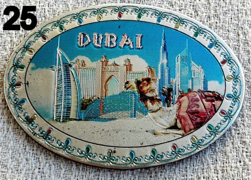 Zdjęcie oferty: Magnes na lodówkę- ZEA,UAE,Dubaj,Emiraty - wzór 25